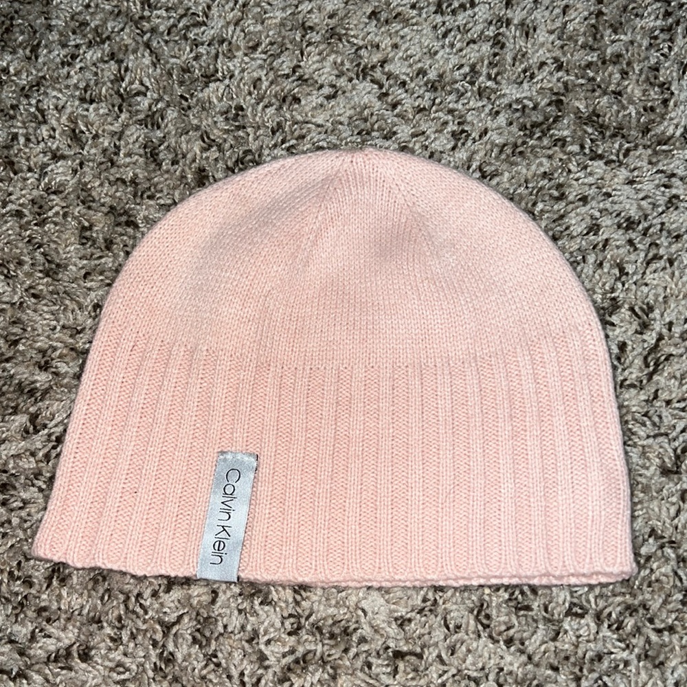 Calvin Kelvin Pink Beanie